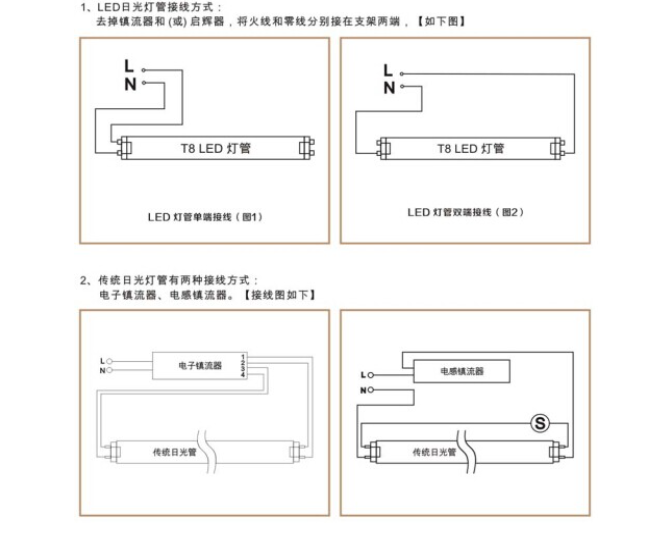 T8led灯管接线�?png